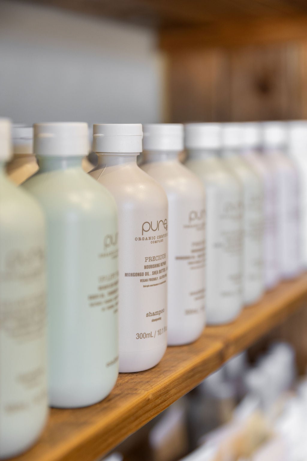 Pure haircare range stocked at Krop Hair salon in Norman Park